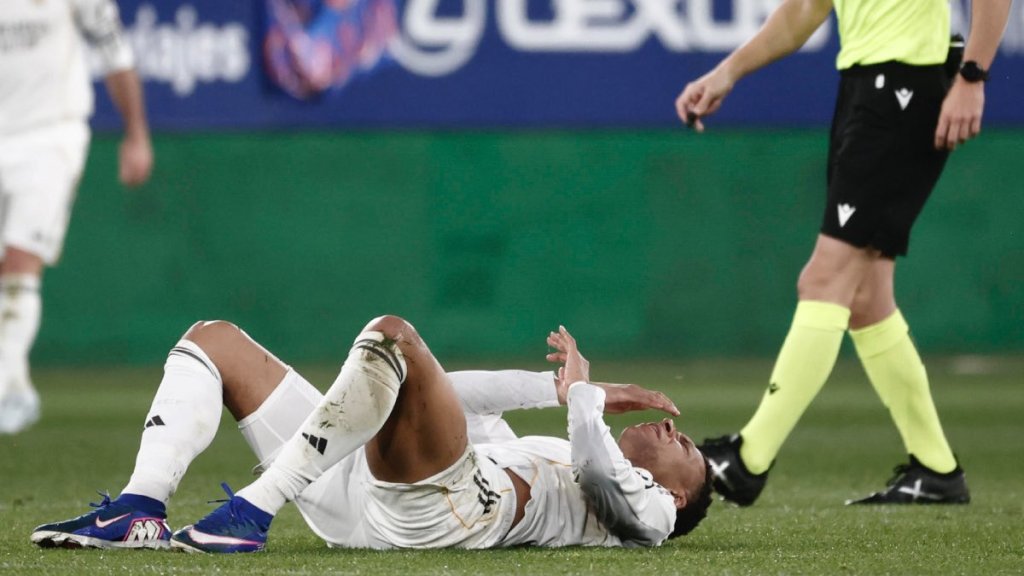 Real Madrid confirma lesión de Mbappé 